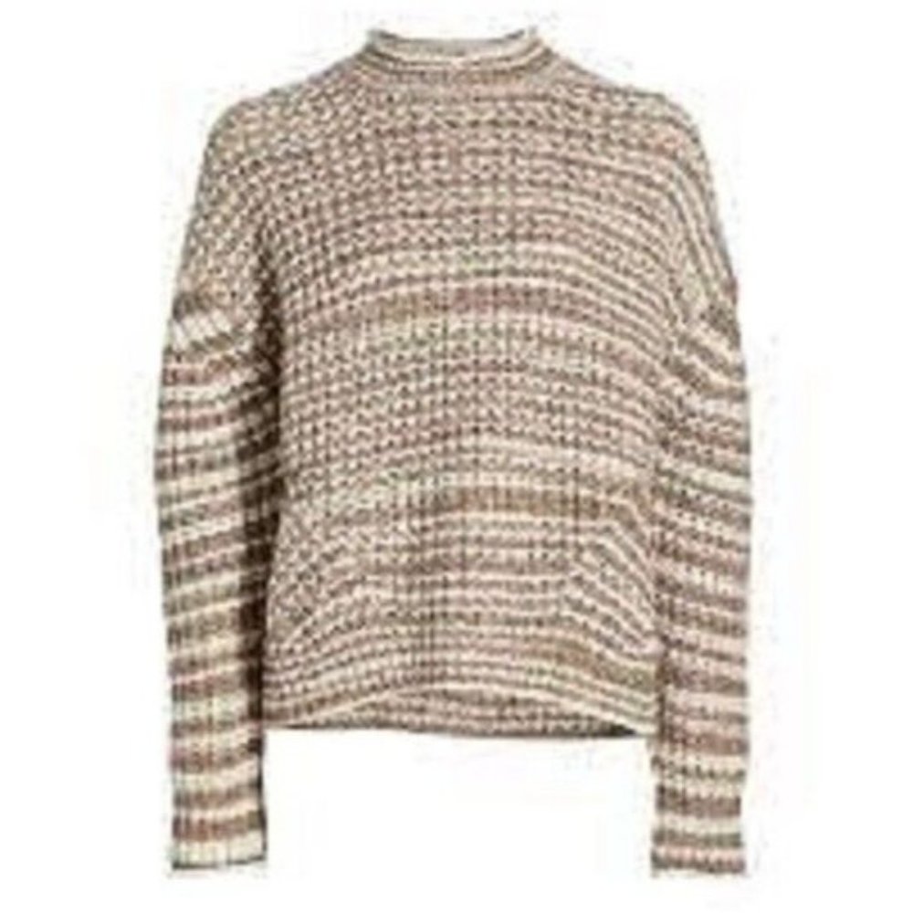 Rails Womens Small Echo Chunky Roll Neck Wool Alpaca Sweater NEW